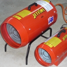 Industrial Gas Heater Hire